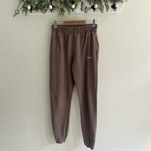 Unlabled the label Brown Jogger Sweatpants Size Large 108074 tiktok shop